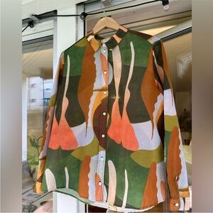 *defect* Sézane x Rafael Uriegas Pierro Shirt in Lugar